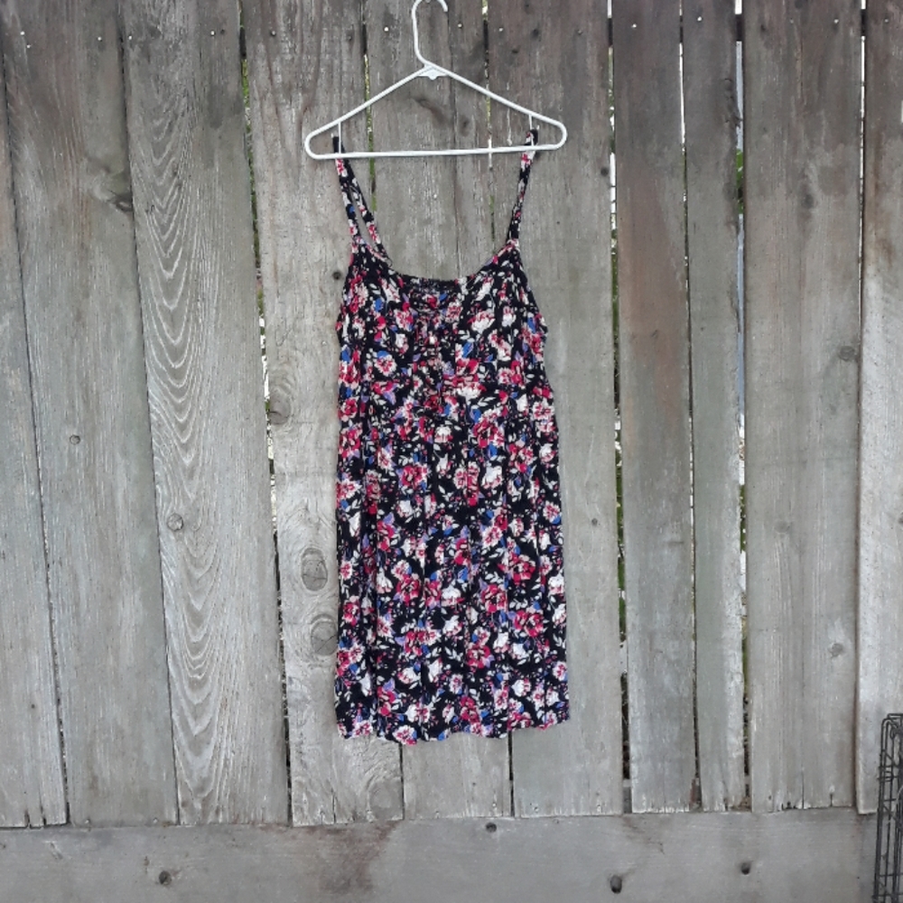 Torrid floral print dress size 3